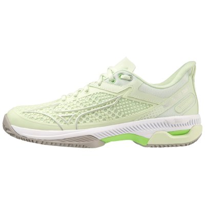 Zapatos Mizuno WAVE Exceed Tour 5CC Mujer - Verdes Claro / Plateados - Chile M136VHEAQC